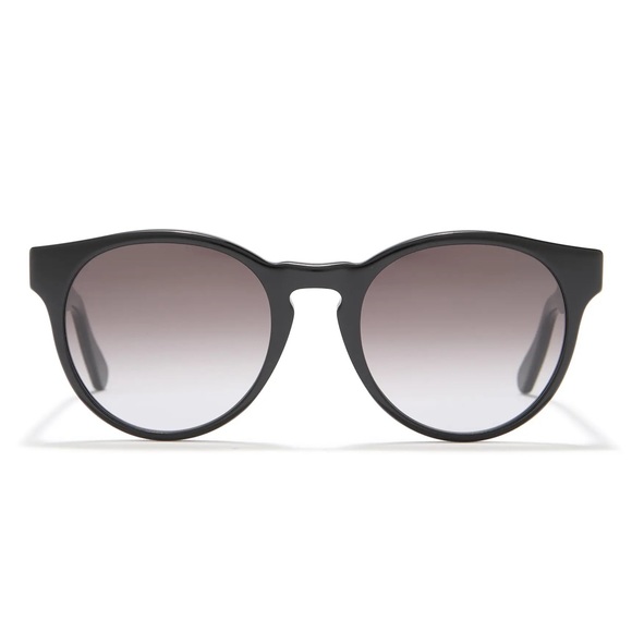 SALVATORE FERRAGAMO BLACK/SMOKE GRADIENT UNISEX SUNGLASSES SF1068S - Picture 3 of 4